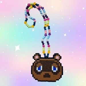 Tom Nook Kandi Necklace